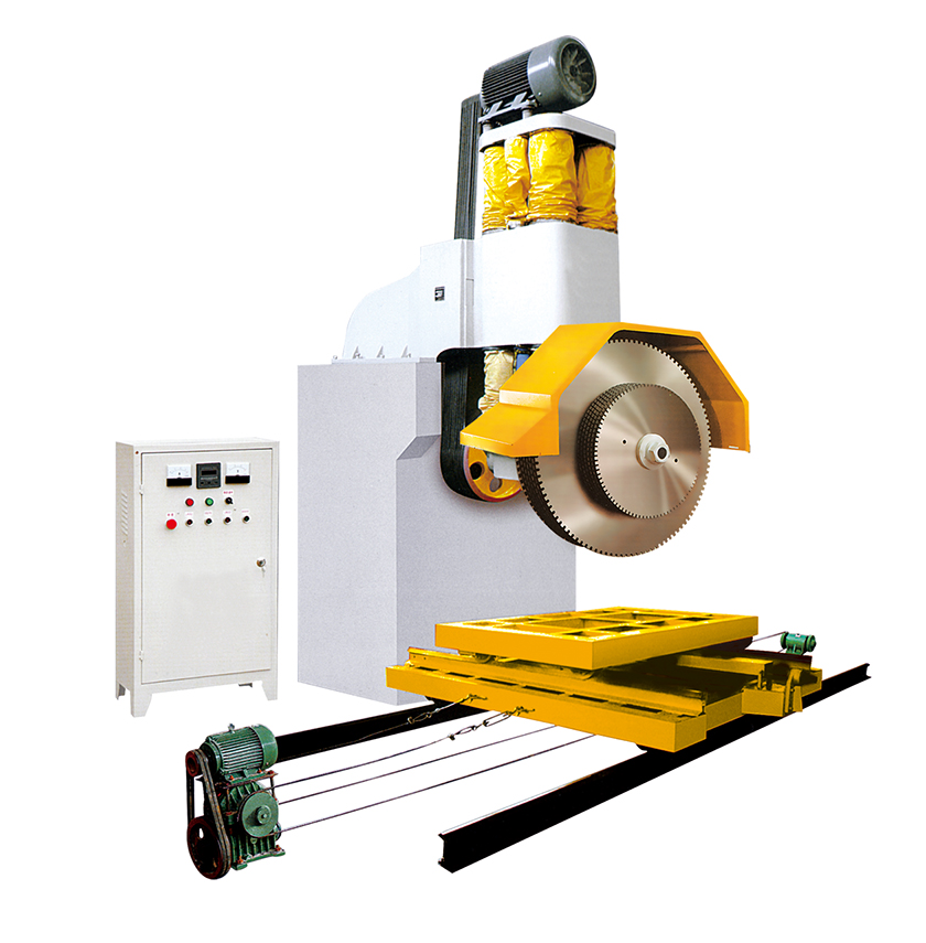 hydraulic multiblade block cutter